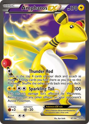 Ampharos EX (87 Full Art)