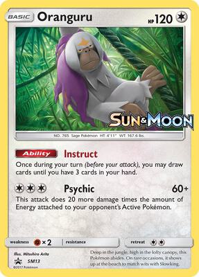 Oranguru - SM13 (Prerelease)