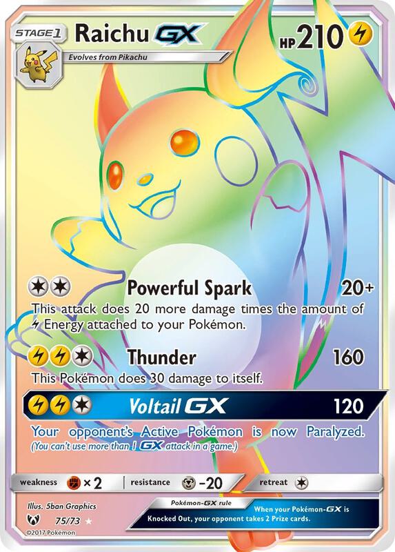 Raichu GX (Secret)