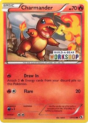 Charmander - 17/113 (Build-A-Bear Workshop Exclusive)