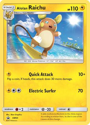 Alolan Raichu - SM65