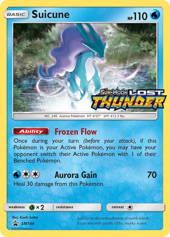 Suicune - SM149 (Prerelease)