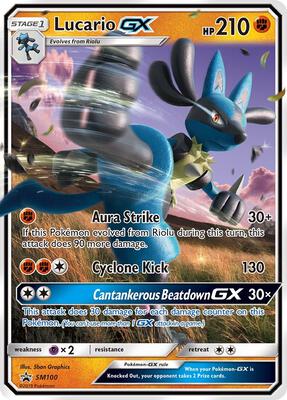 Lucario GX - SM100