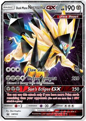Dusk Mane Necrozma GX - SM102