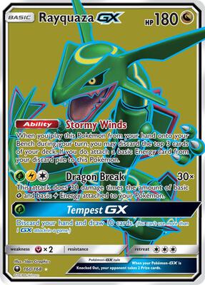 Rayquaza GX (Full Art)