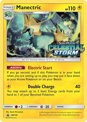 Manectric - SM130 (Prerelease)