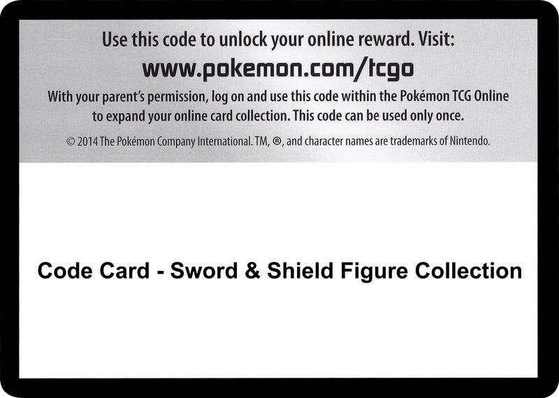 Code Card - Sword & Shield Figure Collection
