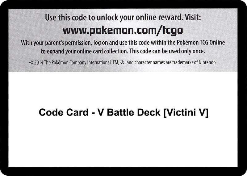 Code Card - V Battle Deck [Victini V]