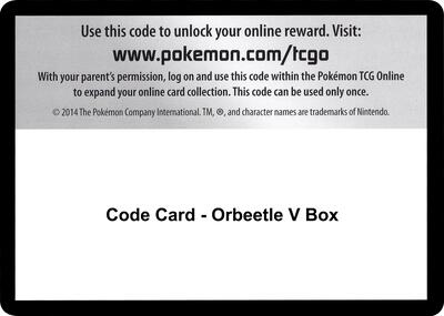 Code Card - Orbeetle V Box