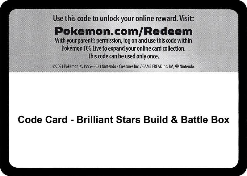 Code Card - Brilliant Stars Build & Battle Box