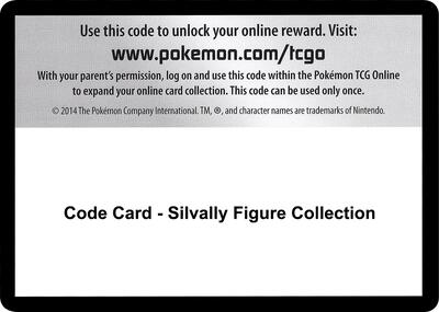 Code Card - Silvally Figure Collection
