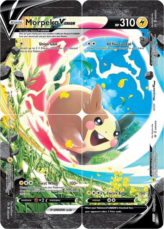 Morpeko V-Union [Set of 4]
