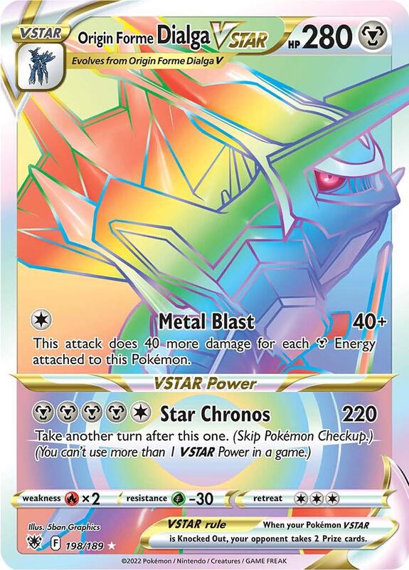Origin Forme Dialga VSTAR - 198/189 (Secret)