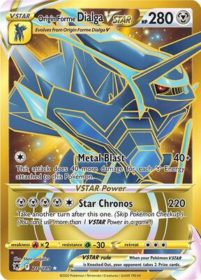 Origin Forme Dialga VSTAR - 210/189 (Secret)