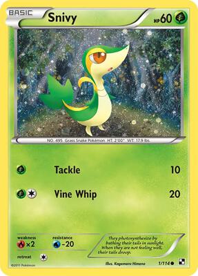Snivy - 1/114 (Cosmos Holo)