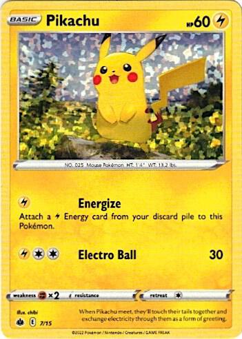 Pikachu - 7/15