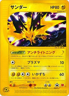 Zapdos - 024/P (JP 2002 McDonald's)