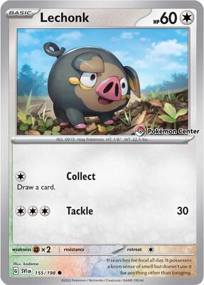 Lechonk (Pokemon Center Exclusive)