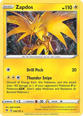 Zapdos (Cosmos Holo)
