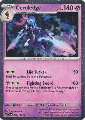 Ceruledge - 098/193 (Cosmos Holo)