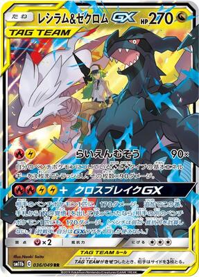 Reshiram & Zekrom GX - 036/049