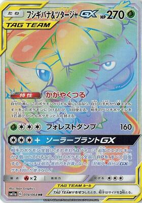 Venusaur & Snivy GX - 074/064