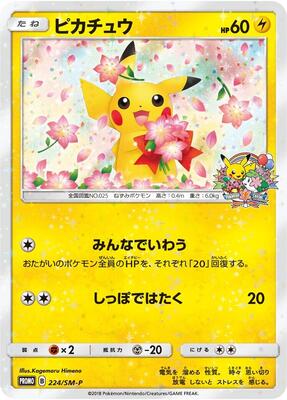 Pikachu - 224/SM-P