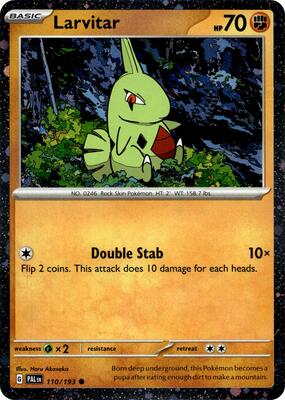 Larvitar - 110/193 (Cosmos Foil)