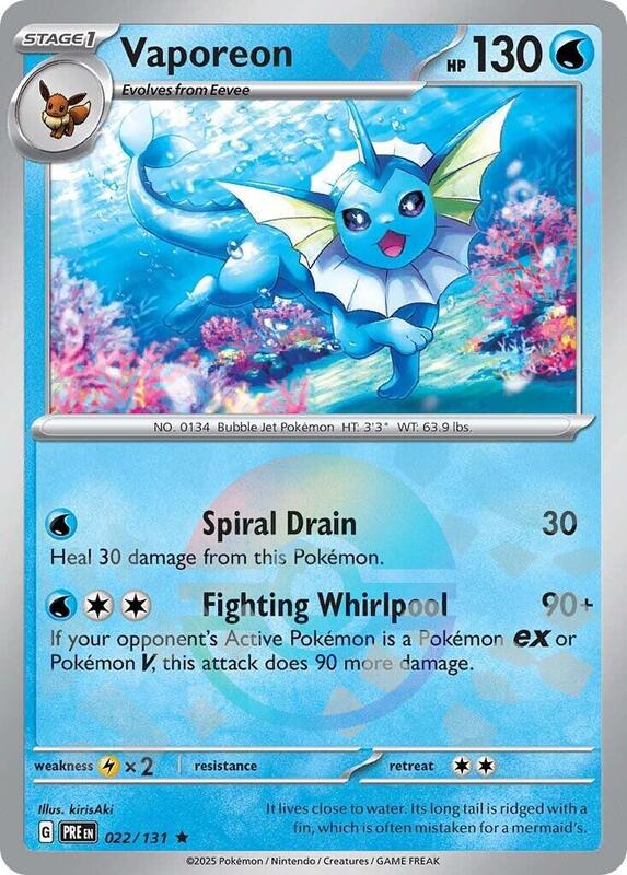 Vaporeon (Poke Ball Pattern)