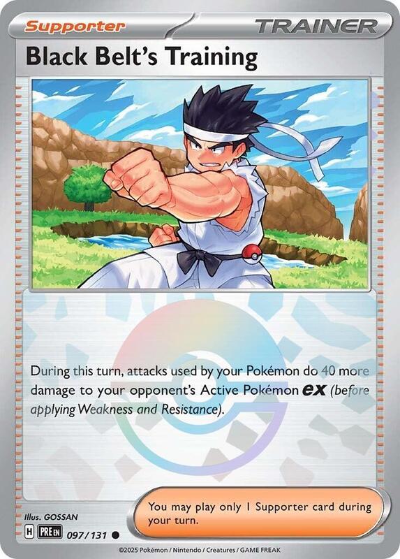 Black Belt's Training - 097/131 (Poke Ball Pattern)