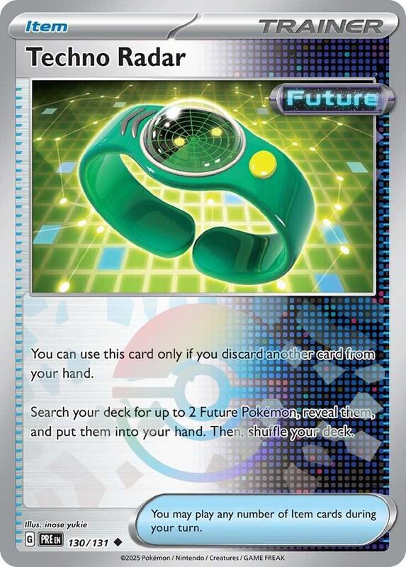 Techno Radar (Poke Ball Pattern)