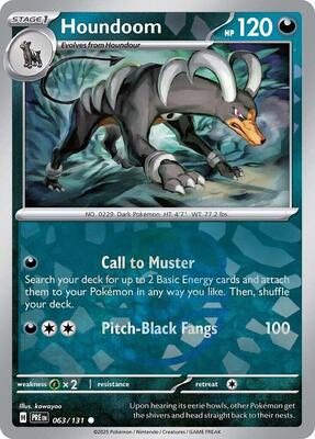 Houndoom (Master Ball Pattern)