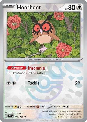 Hoothoot (Master Ball Pattern)
