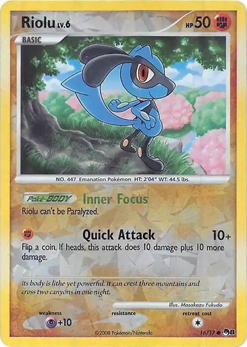 Riolu (Cracked Ice Holo)