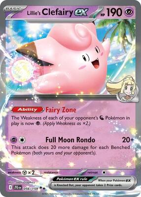 Lillie's Clefairy ex - 056/159