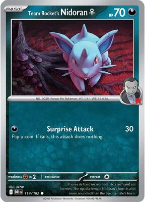 Team Rocket's Nidoran F