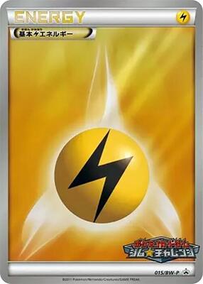 Basic Lightning Energy - 015/BW-P