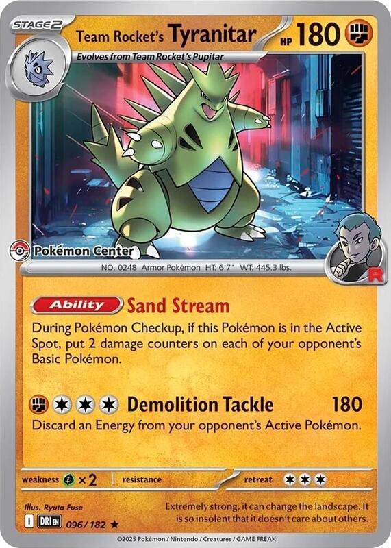 Team Rocket's Tyranitar (Pokemon Center Exclusive)