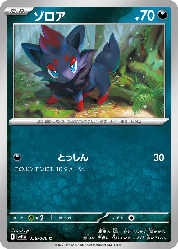 Zorua - 058/086