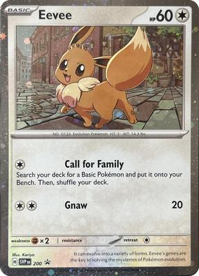Eevee - 200 (Cosmos Holo)