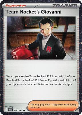 Team Rocket's Giovanni (Cosmos Holo)
