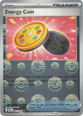 Energy Coin (Poke Ball Pattern)