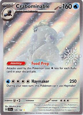 Crabominable - 149/142 (Holiday Calendar)