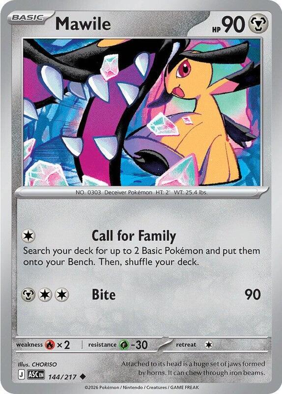 Mawile - 144/217