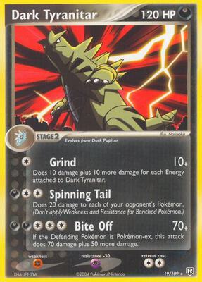 Dark Tyranitar - 019/109