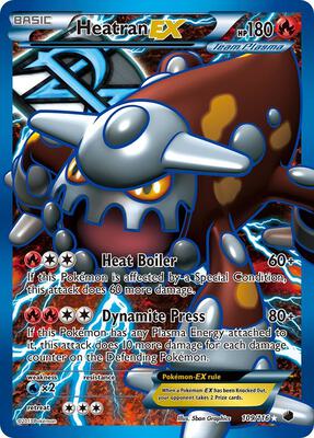 Heatran EX (Team Plasma) (Full Art)