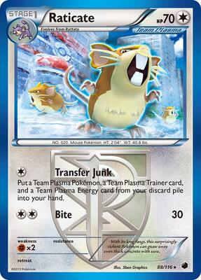 Raticate (Team Plasma)