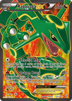 Rayquaza EX (123 Full Art)