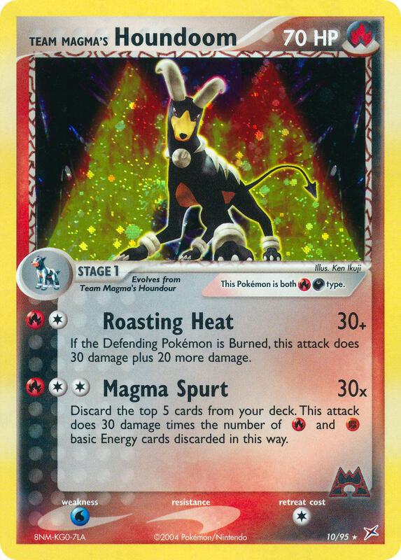 Team Magma's Houndoom - 10/95