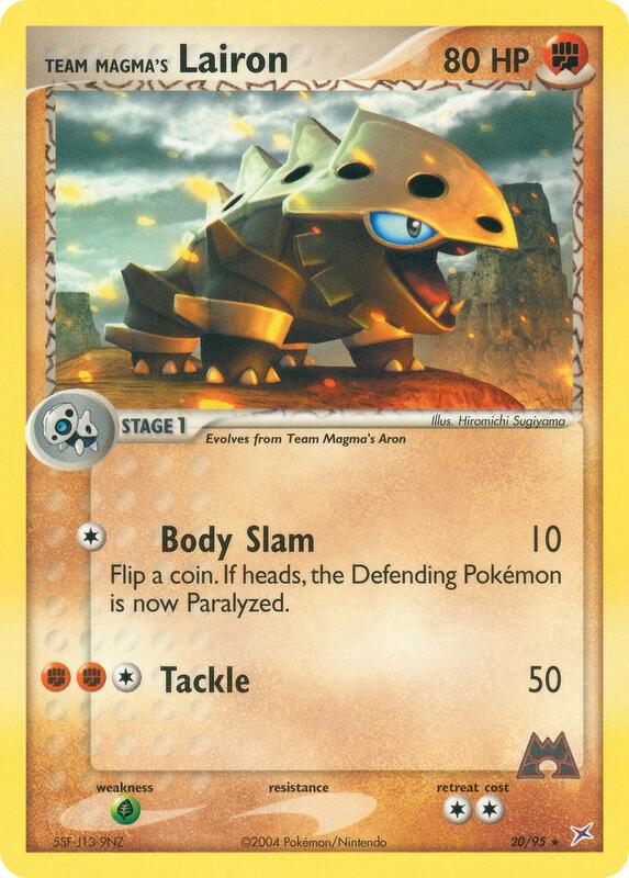 Team Magma's Lairon - 20/95